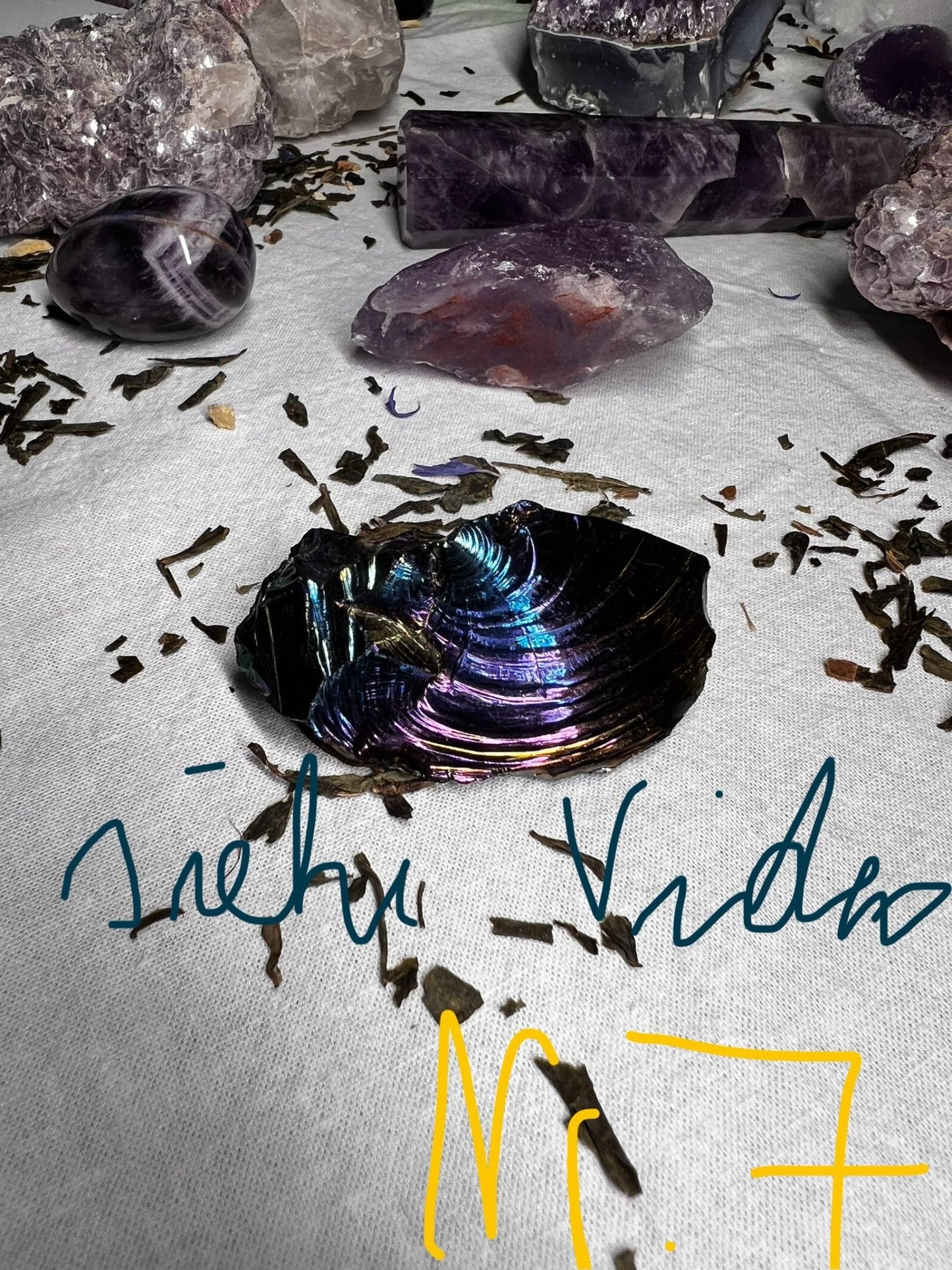 Regenbogen Aura Obsidian - KLIOlogie