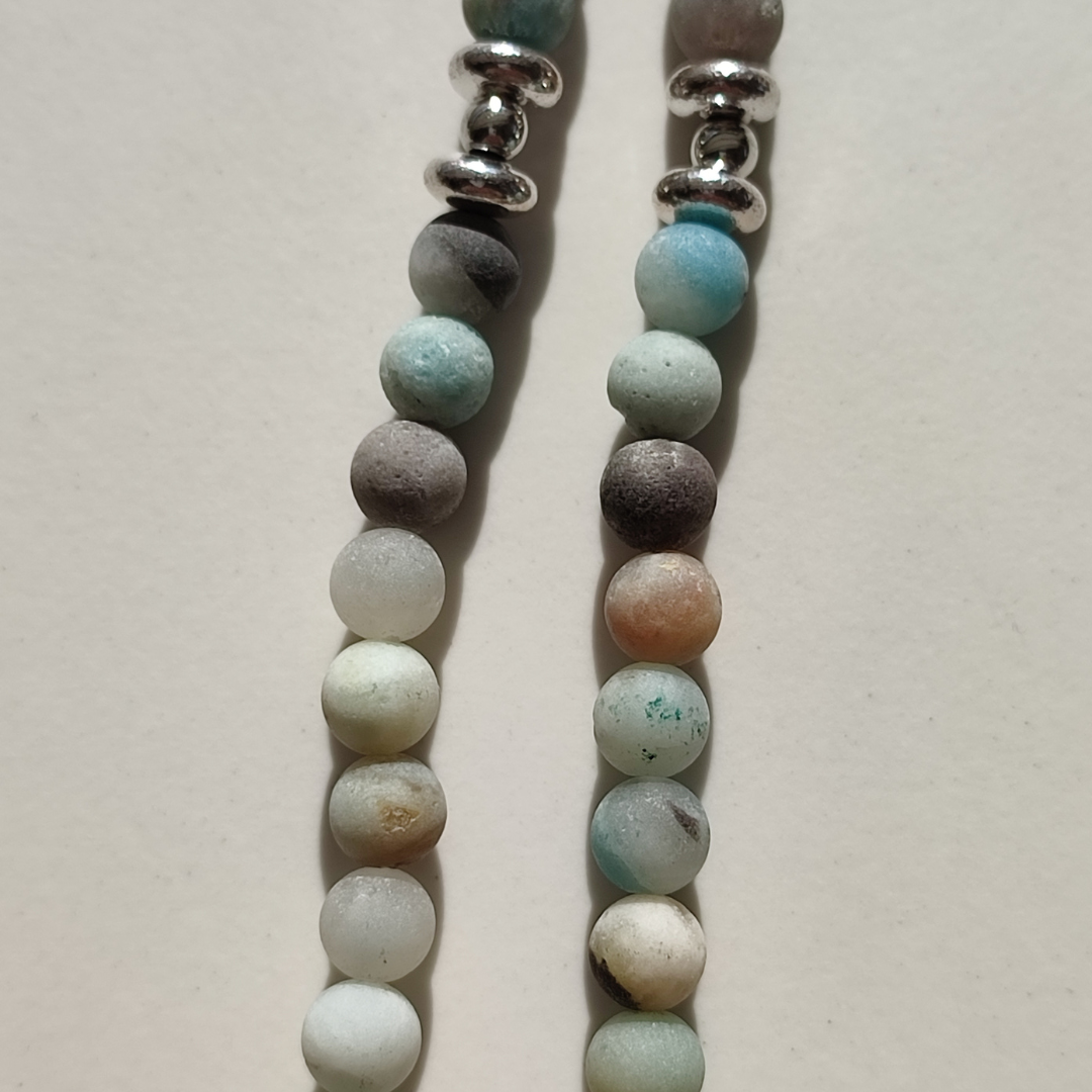 Elastische Mala Amazonit | Amazonit Mala | KLIOlogie