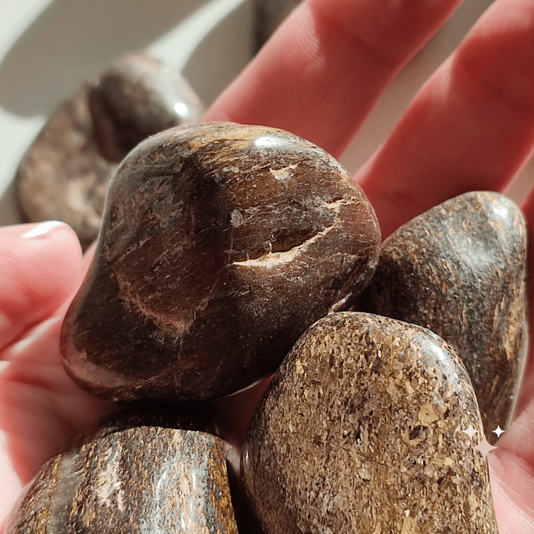 Bronzit Trommelstein - KLIOlogie