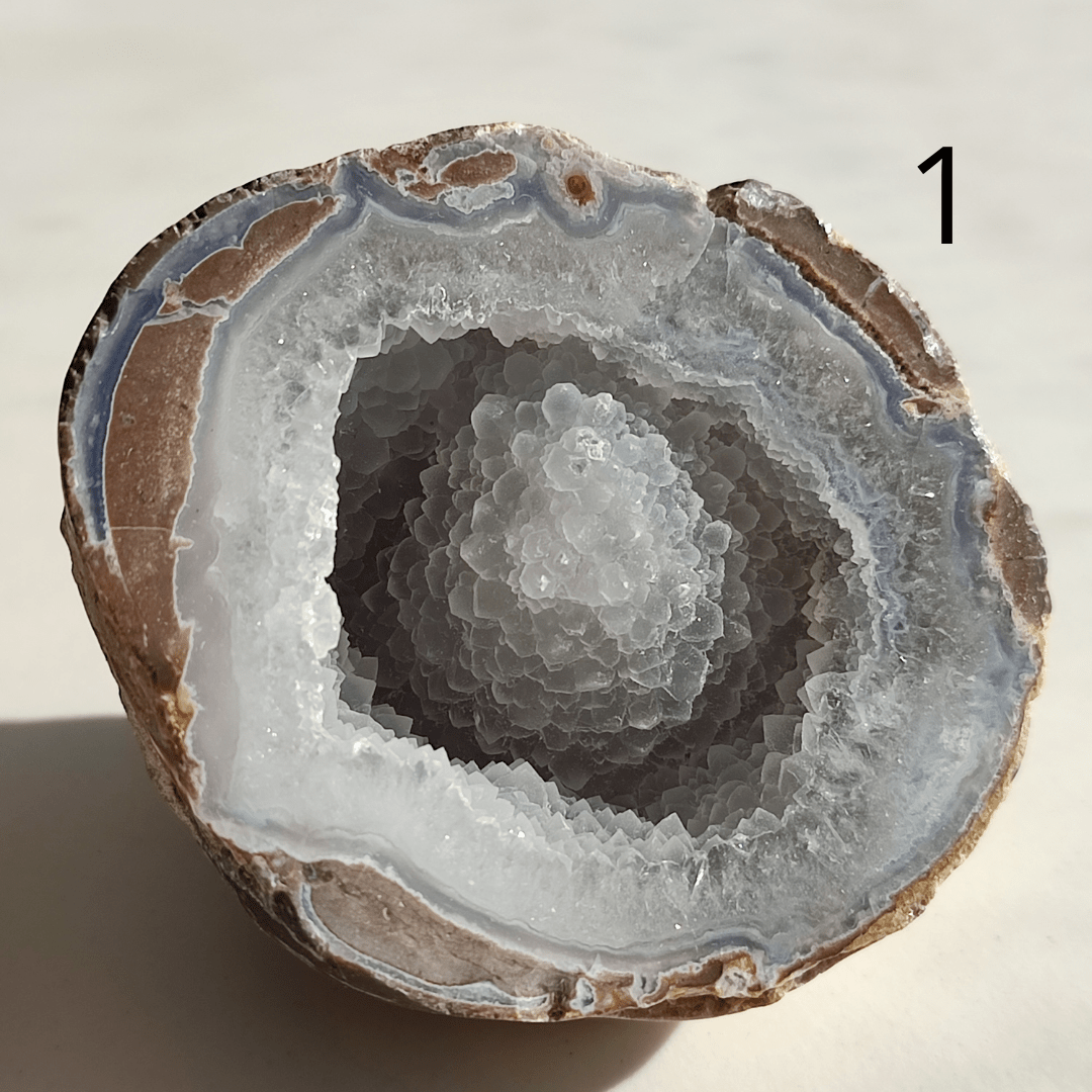 Dough Chalcedon Achat Einzelstück - KLIOlogie