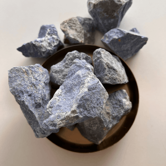 Dumortierit Rohstein - KLIOlogie