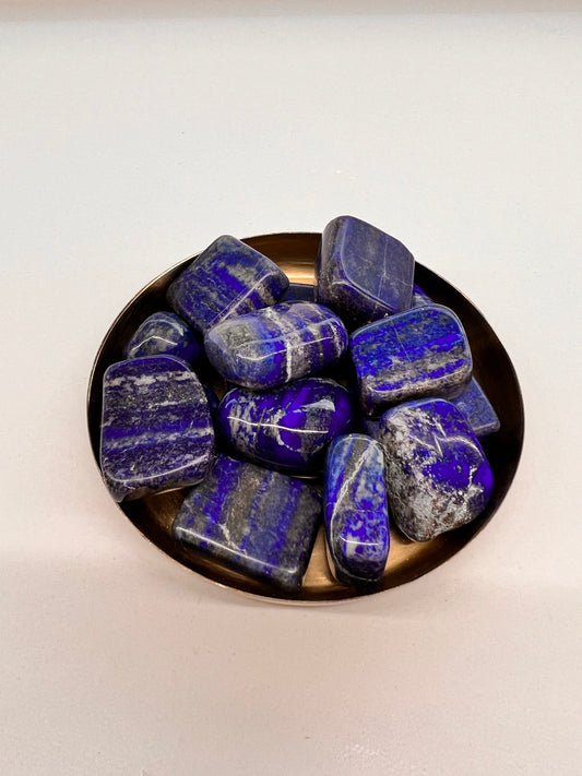 Lapislazuli Trommelstein von KLIOlogie