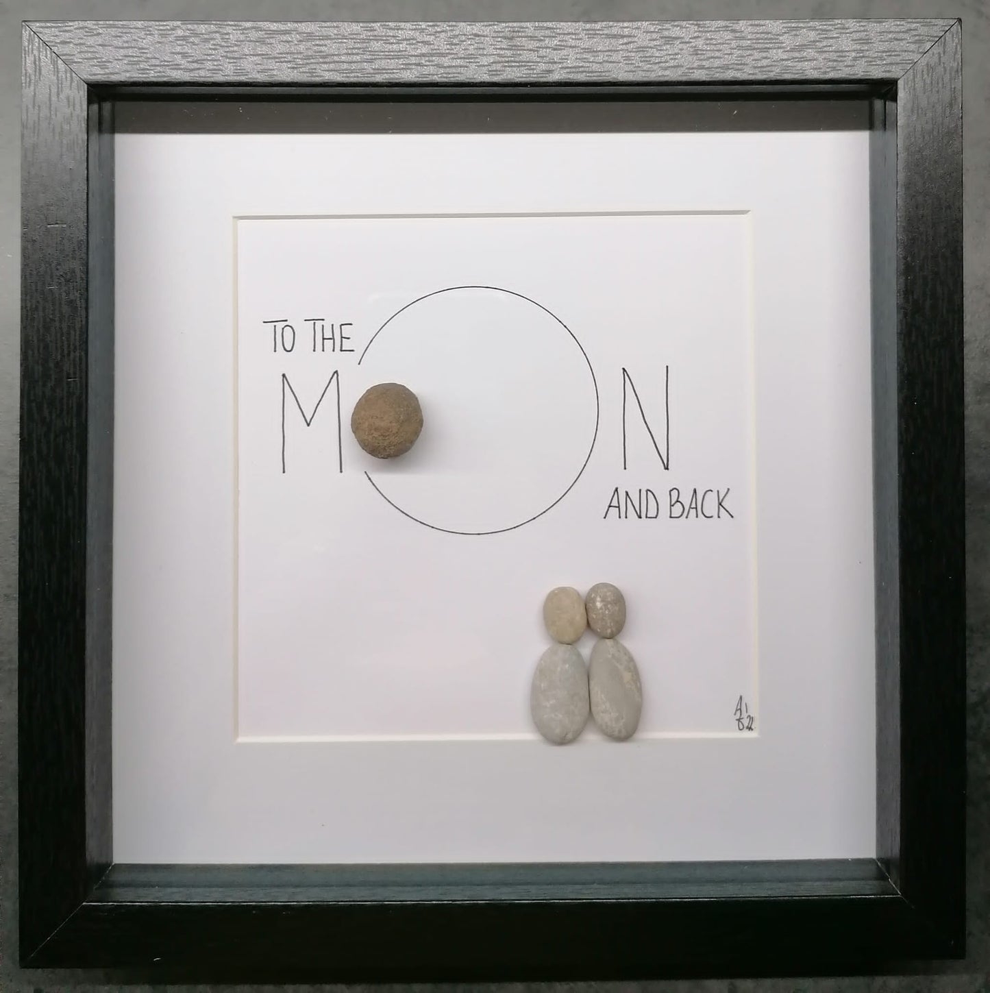 Seelenbild „To the moon and back“