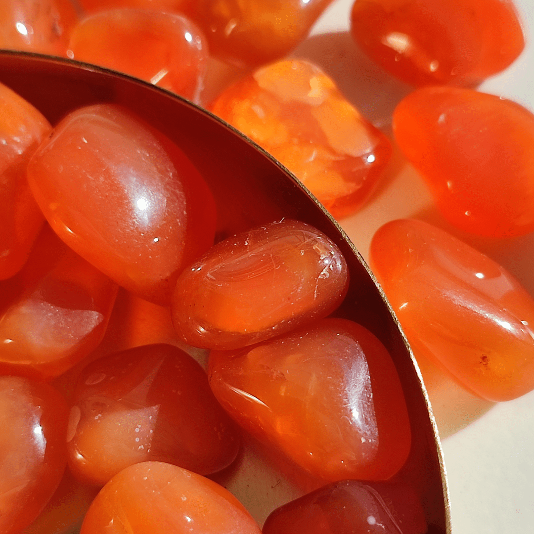 Karneol Trommelstein - KLIOlogie