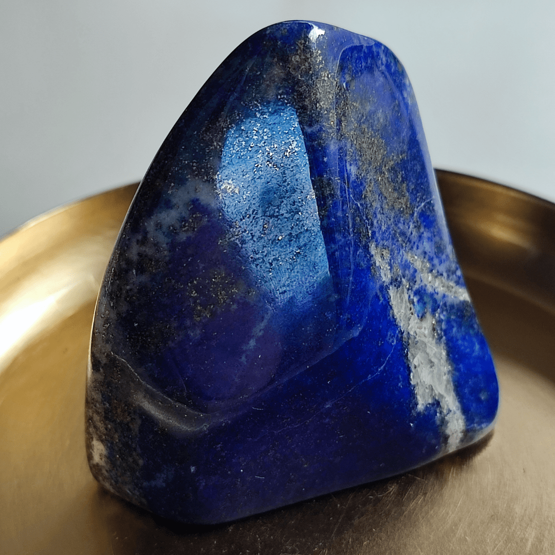 Lapislazuli Einzelstück bauchig - KLIOlogie