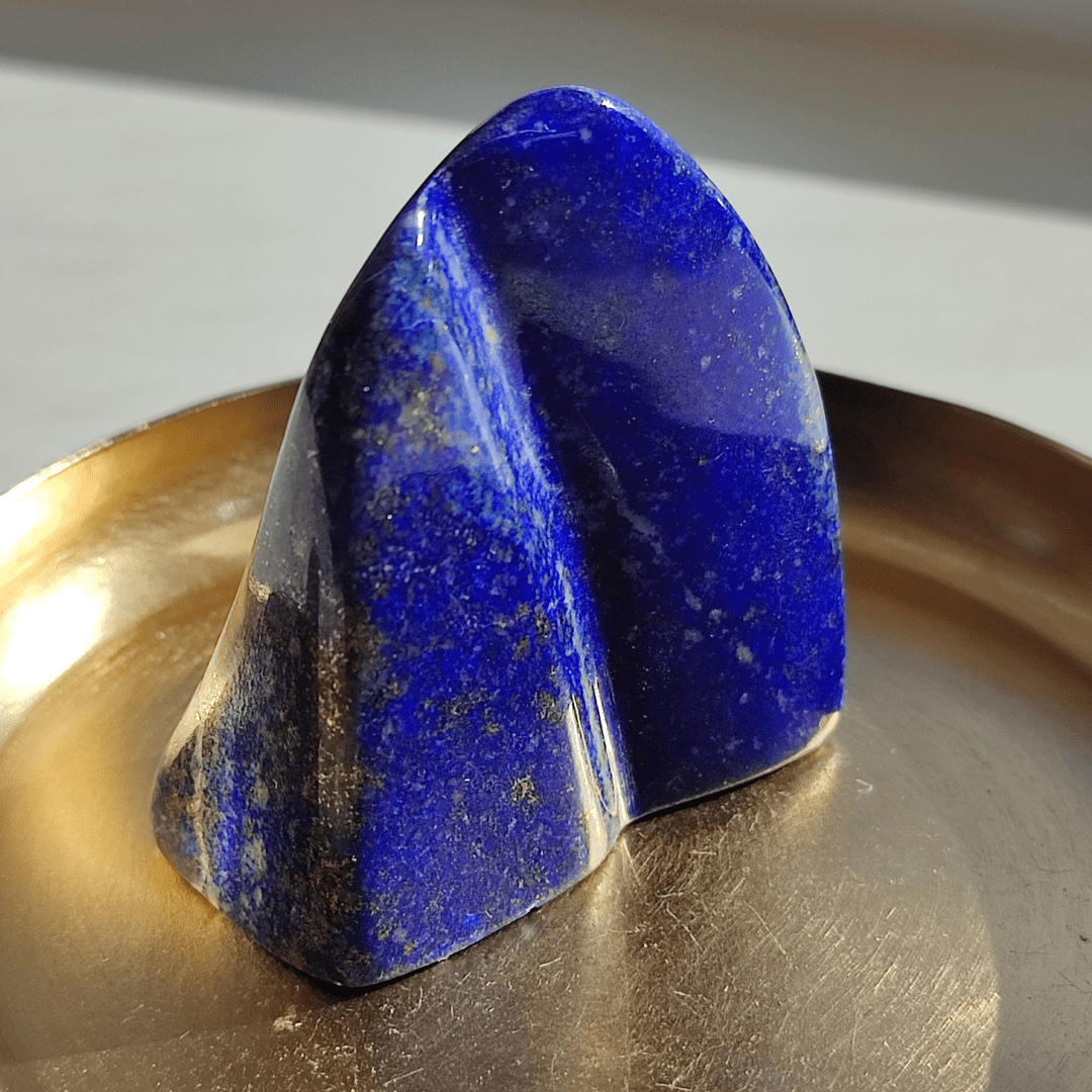 Lapislazuli Einzelstück bauchig - KLIOlogie
