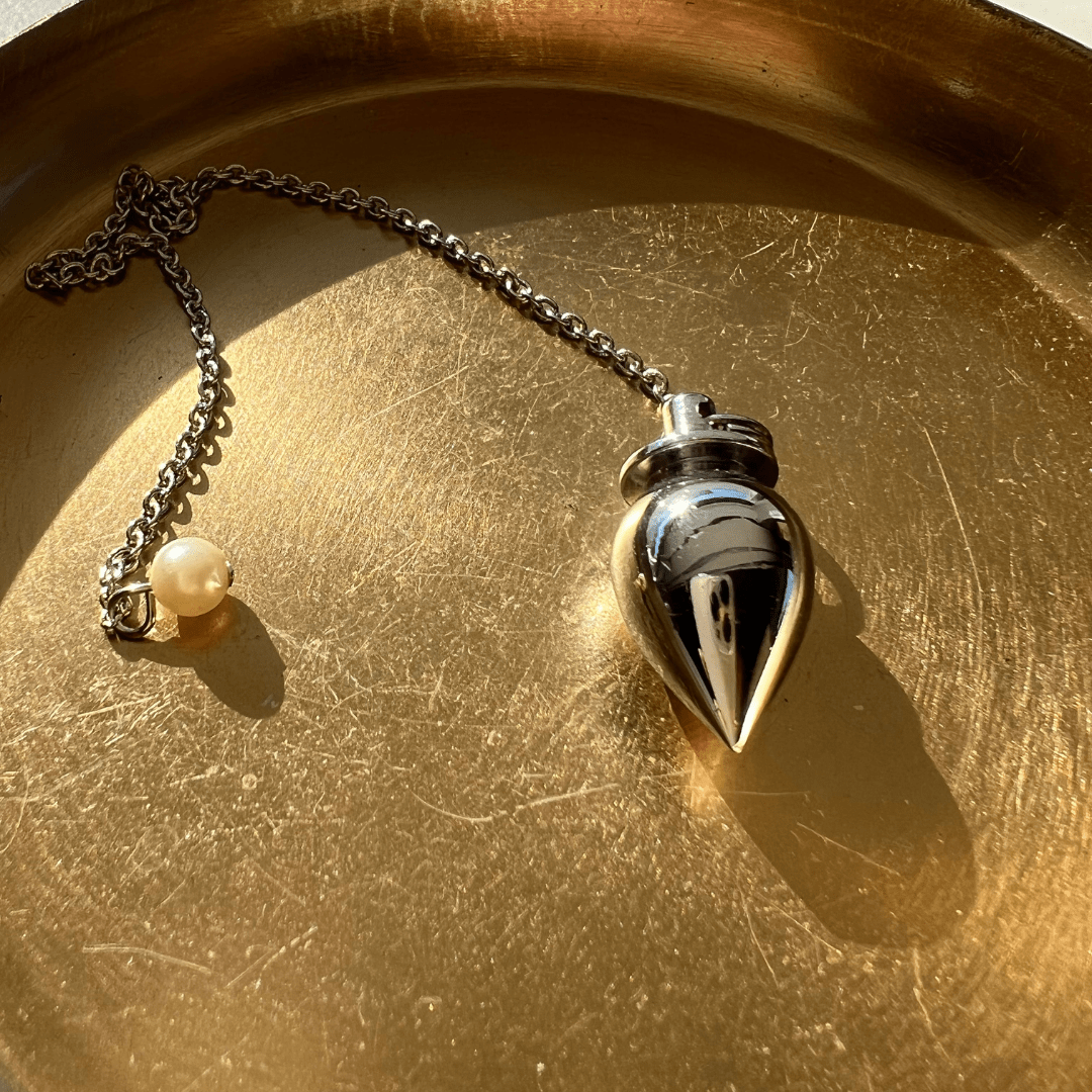 Pendel Messing verchromt - KLIOlogie