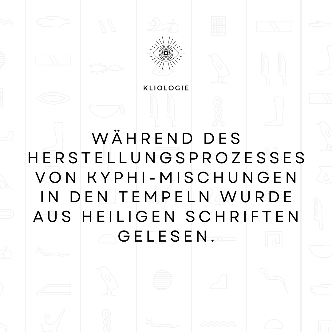 Räuchermischung - KYPHI - KLIOlogie