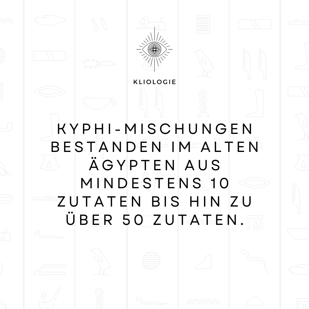 Räuchermischung - KYPHI - KLIOlogie