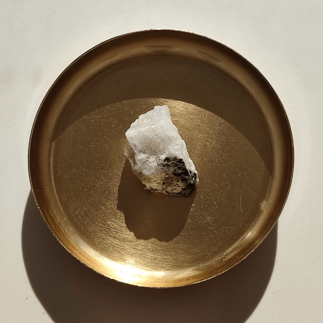 Regenbogen Mondstein Rohstein - KLIOlogie