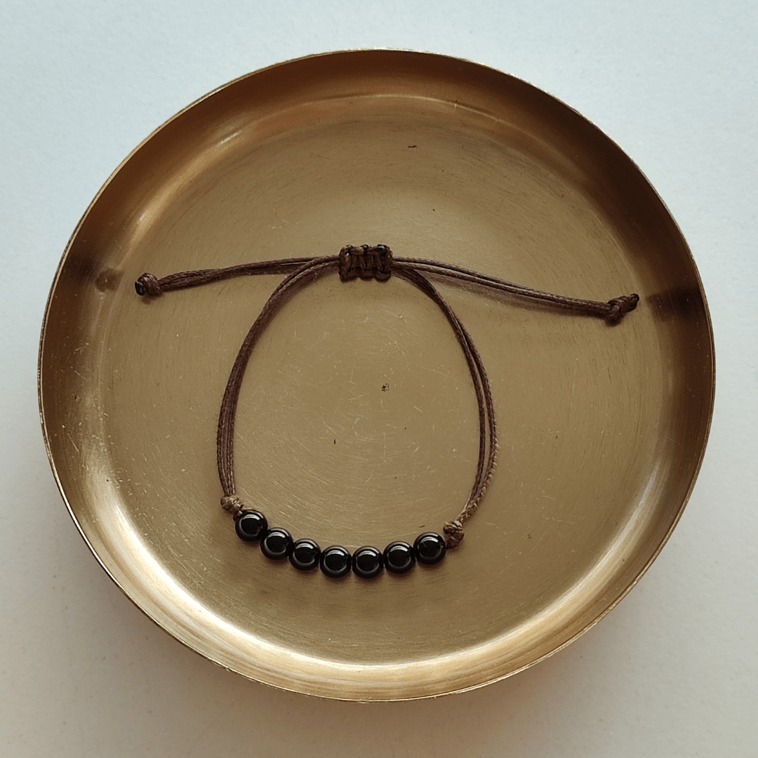 Schwarzes Turmalin Armband - KLIOlogie