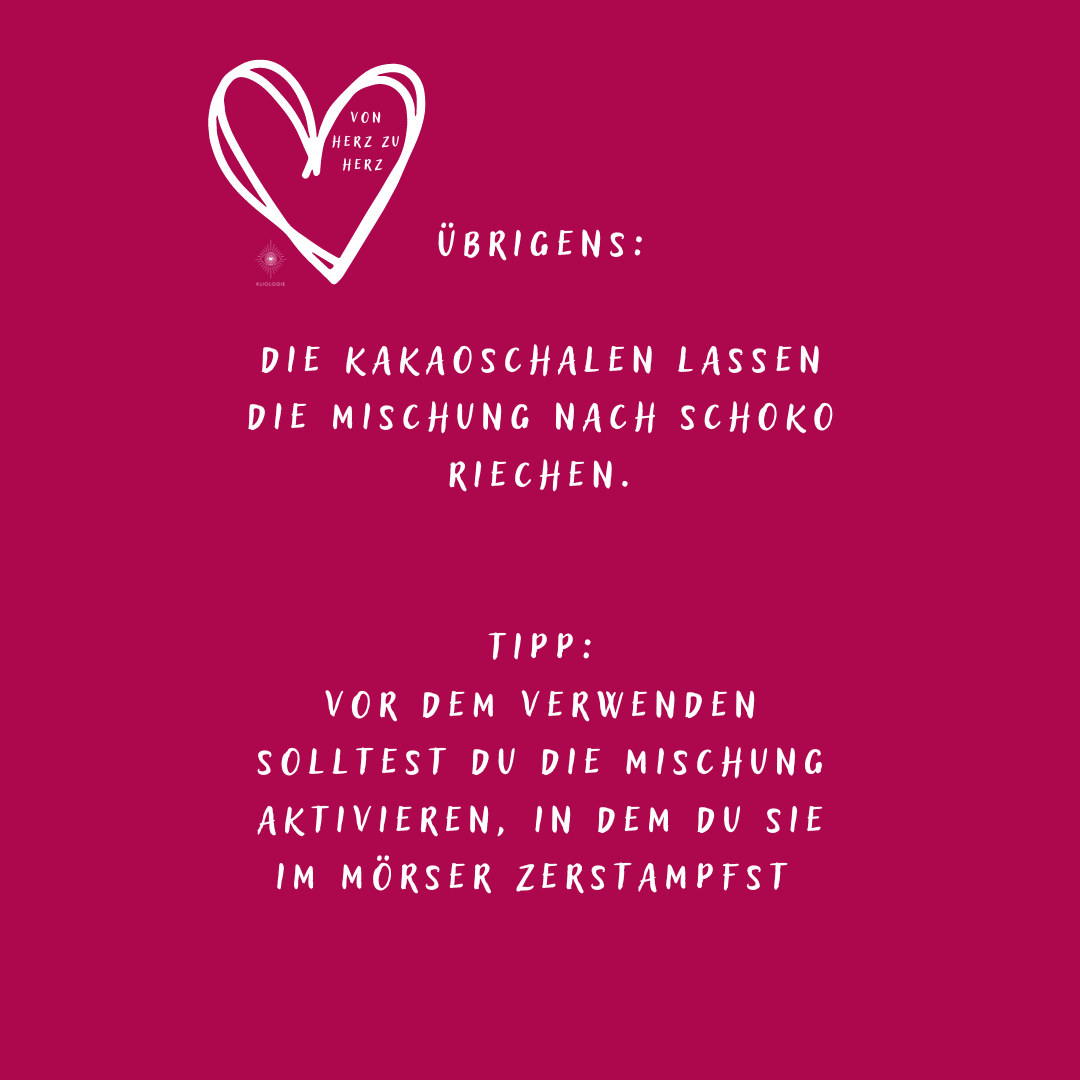 Von Herz zu Herz Räuchermischung - KLIOlogie