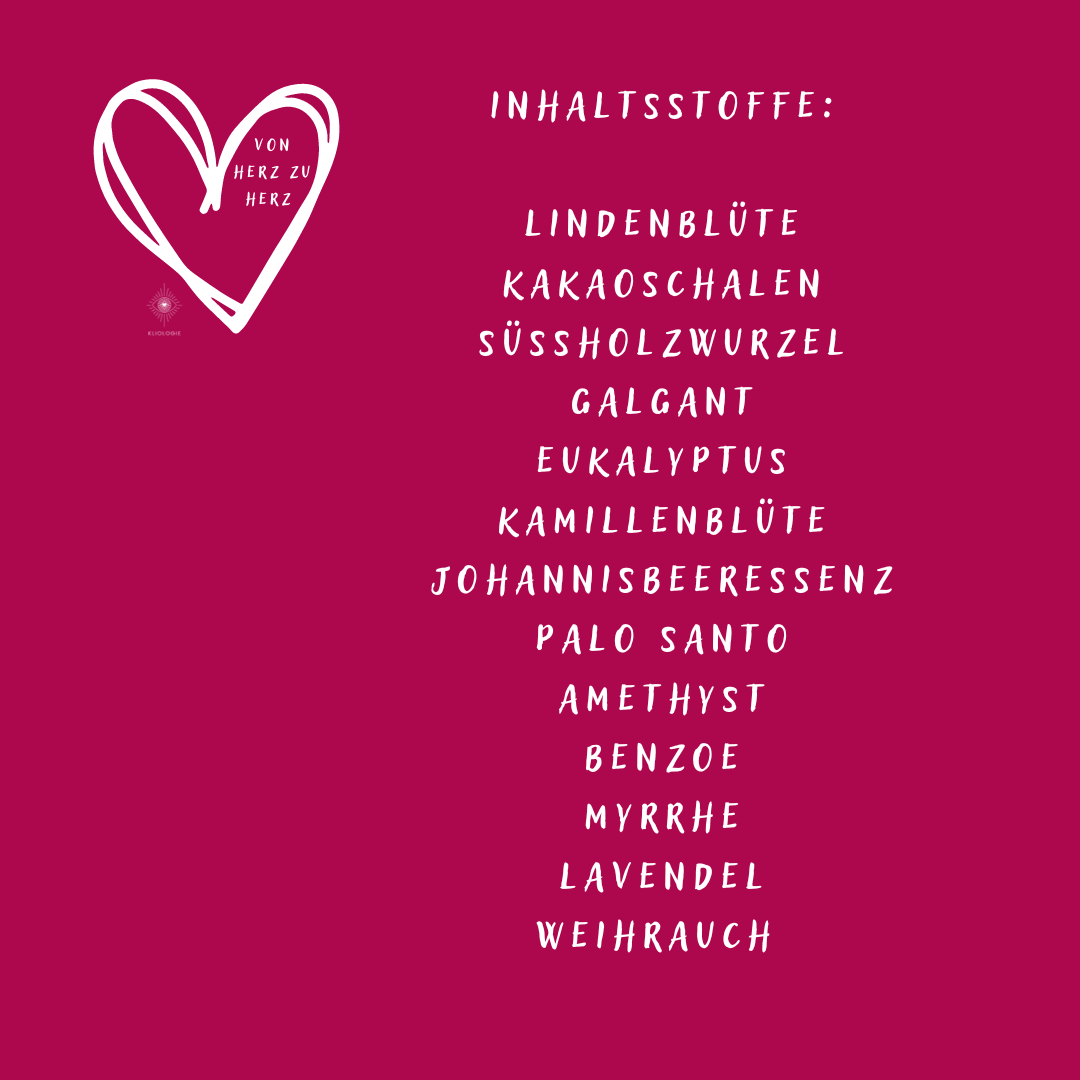 Von Herz zu Herz Räuchermischung - KLIOlogie