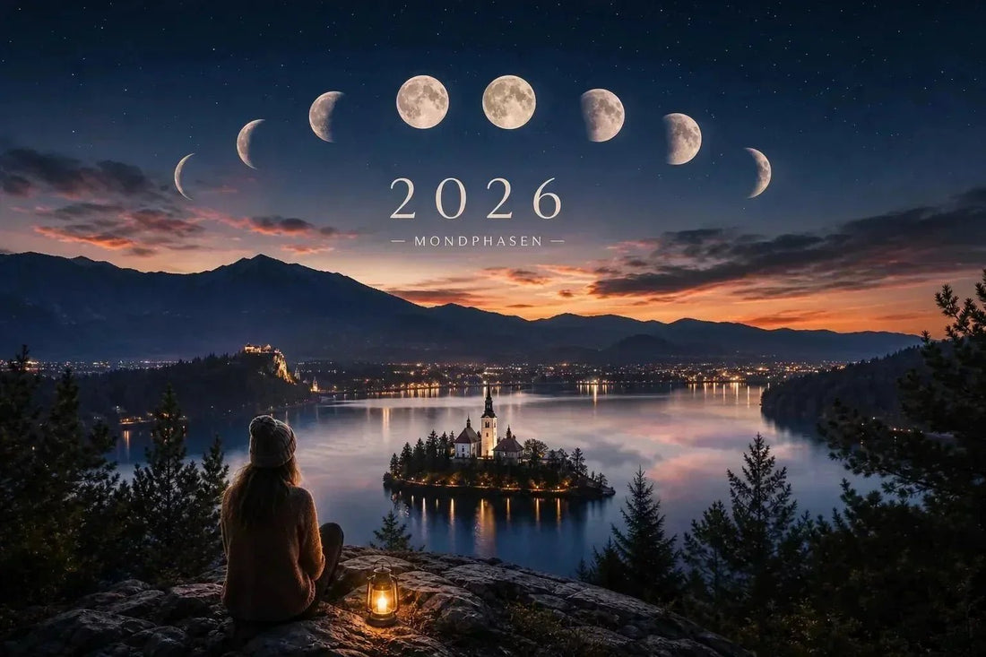 Mondkalender 2026 Österreich: Alle Vollmond & Neumond Termine - KLIOlogie - Elisabeth Morri