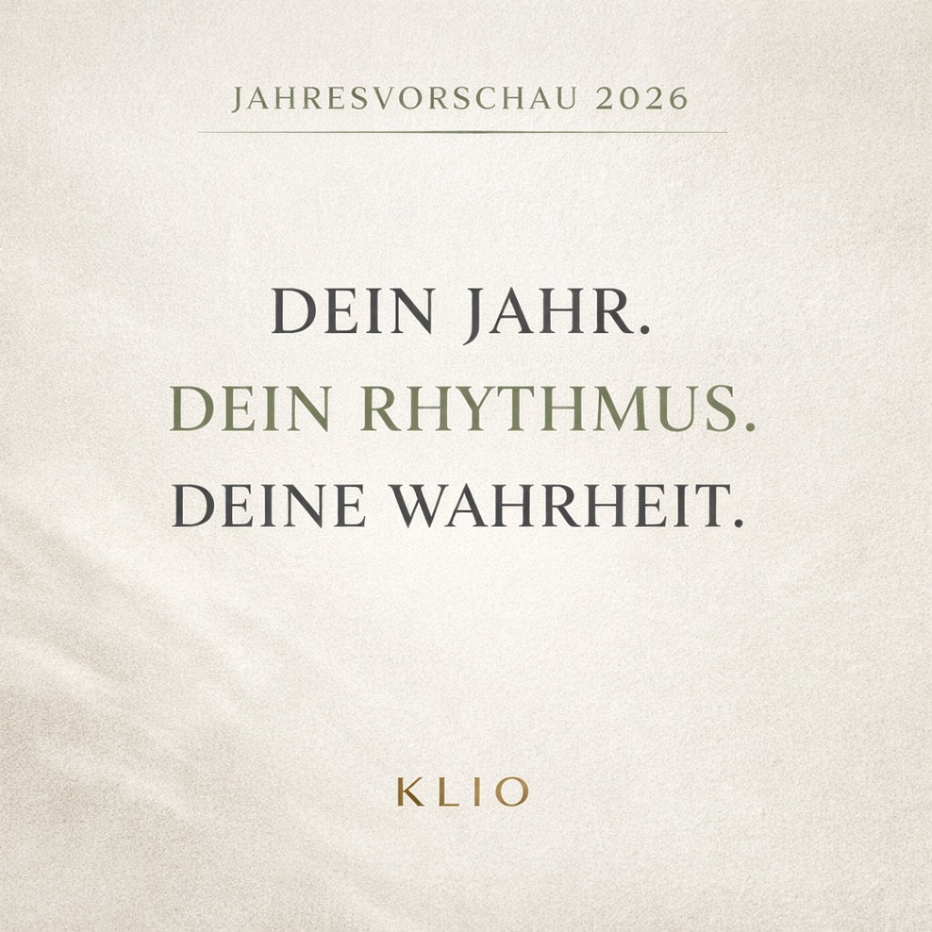 🌙 DEINE JAHRESVORSCHAU 2026 - KLIOlogie