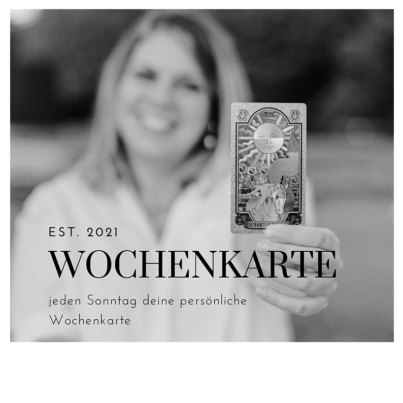 Wochenkarten-ABO 🔮 Jeden Sonntag deine Karte der Woche - KLIOlogie - Elisabeth Morri