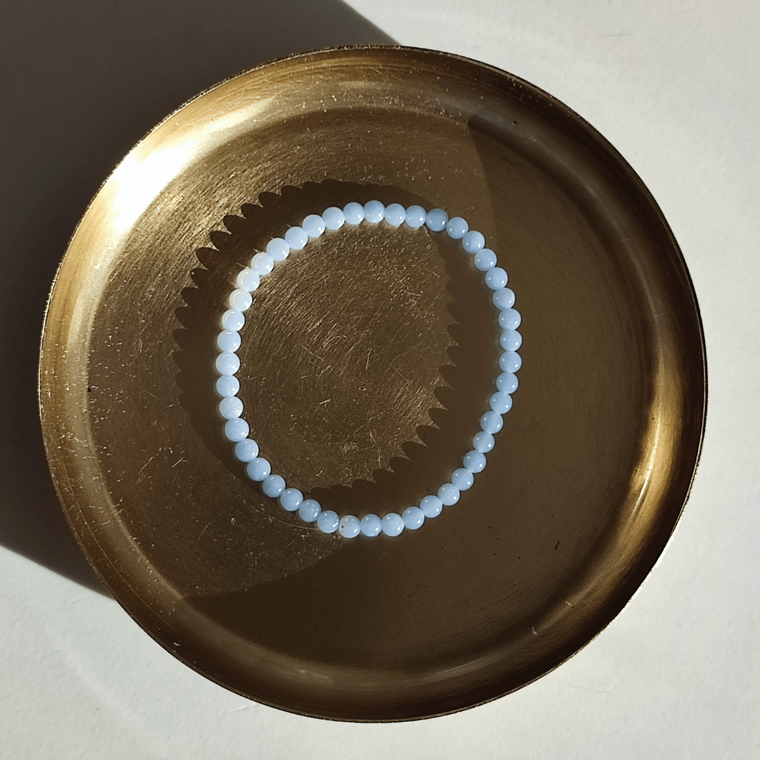 Angelit Armband zart - KLIOlogie