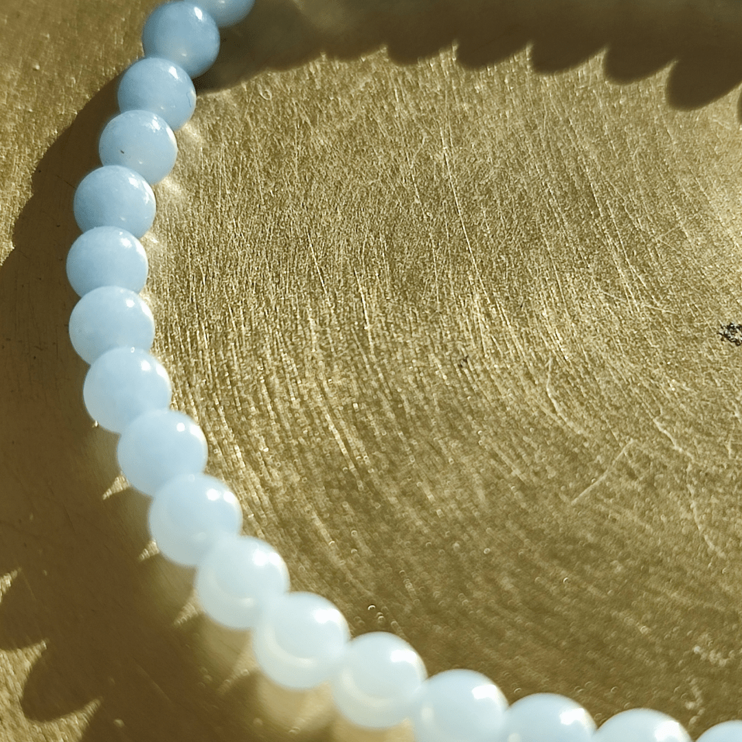 Angelit Armband zart - KLIOlogie