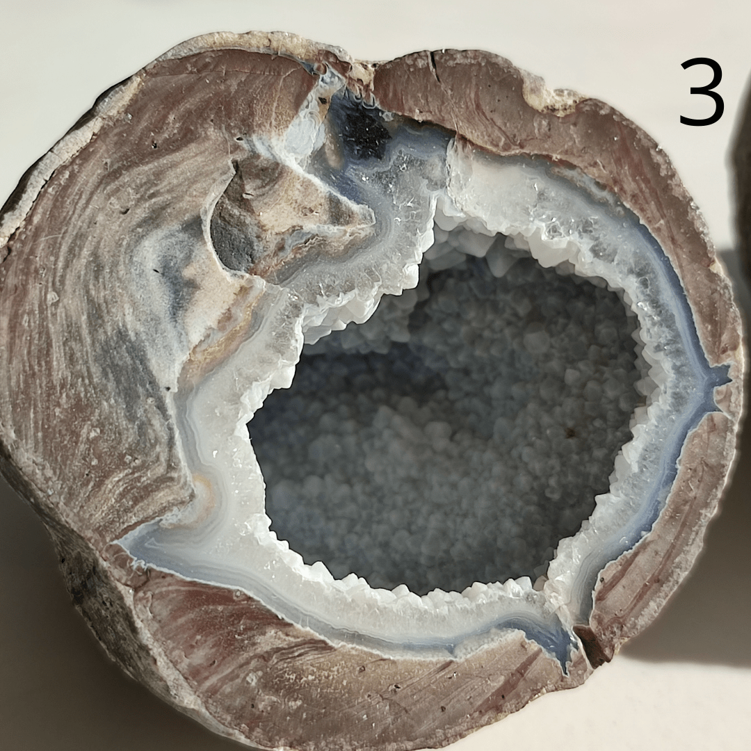 Dough Chalcedon Achat Einzelstück - KLIOlogie