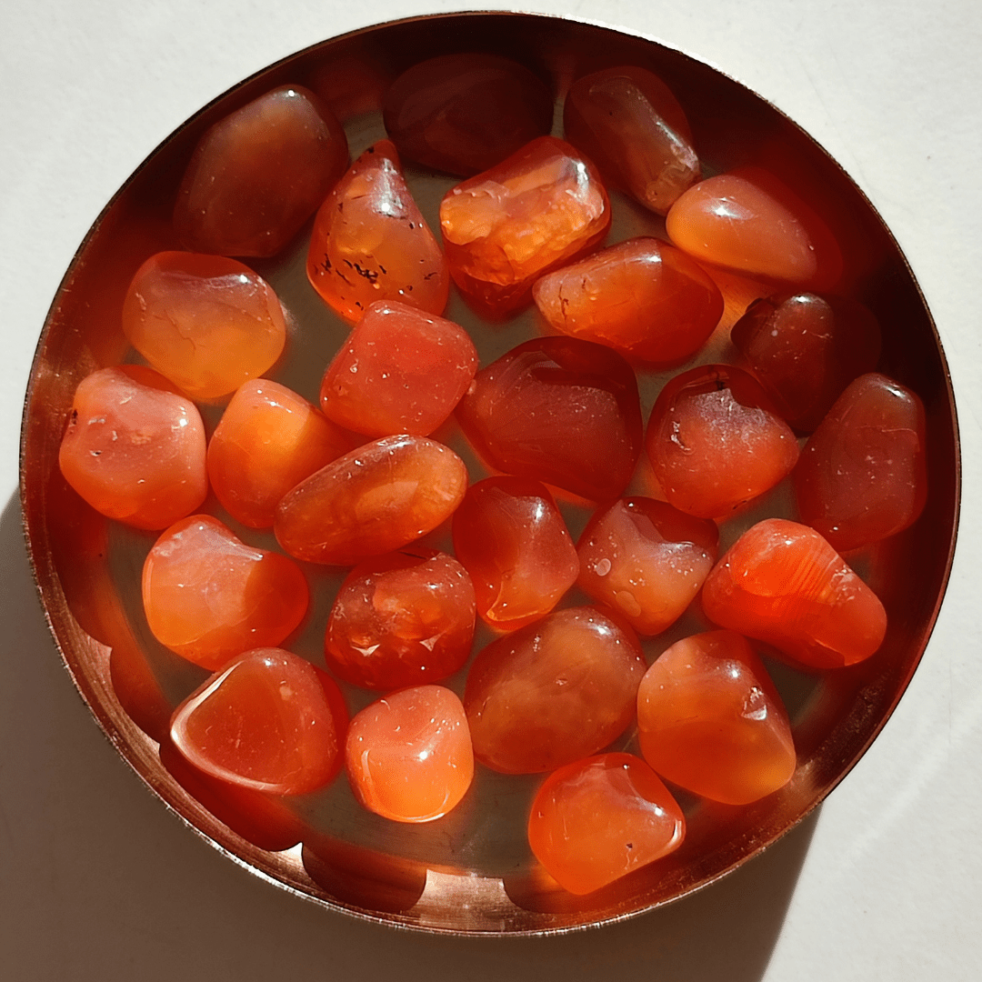 Karneol Trommelstein - KLIOlogie