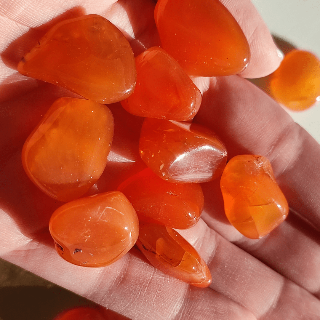 Karneol Trommelstein - KLIOlogie