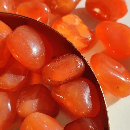 Karneol Trommelstein - KLIOlogie