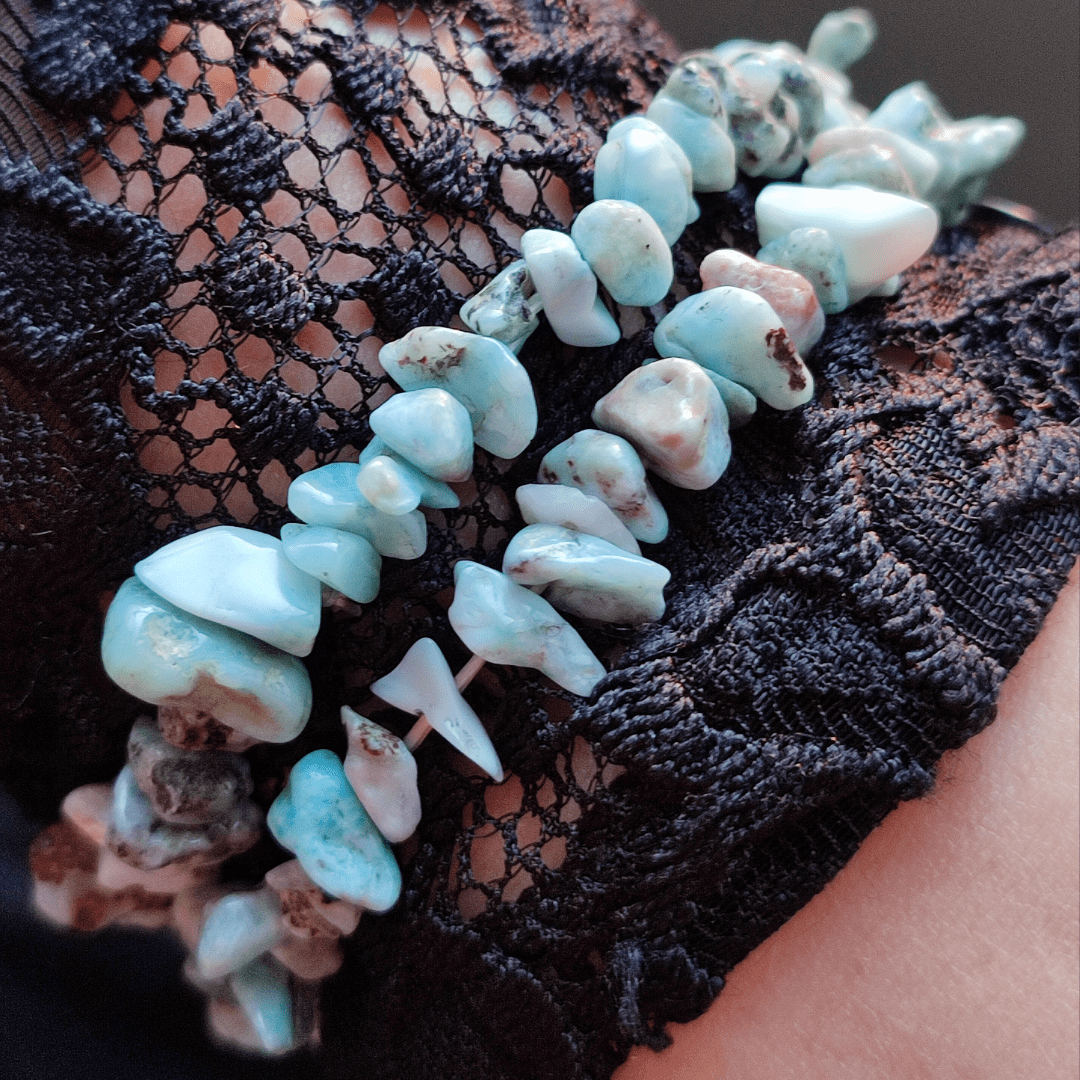 Larimar Splitterarmband - KLIOlogie