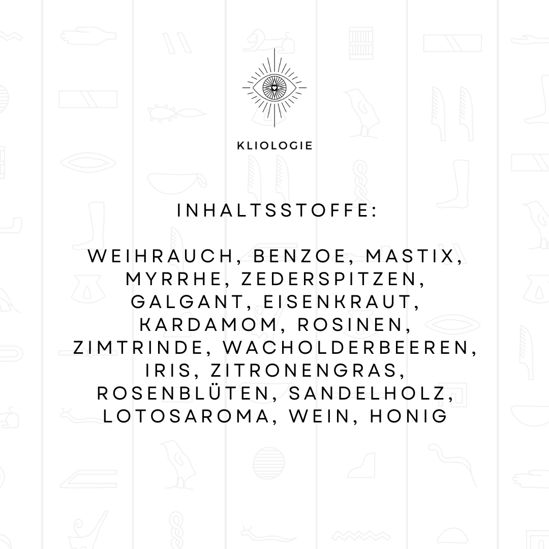 Räuchermischung - KYPHI - KLIOlogie