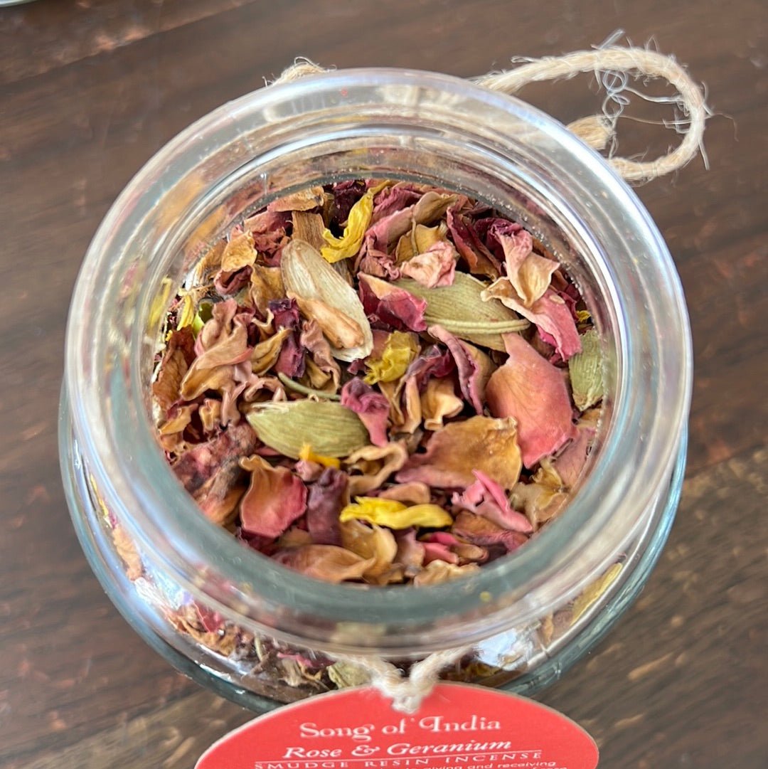 Räuchermischung Rose & Geranium - KLIOlogie