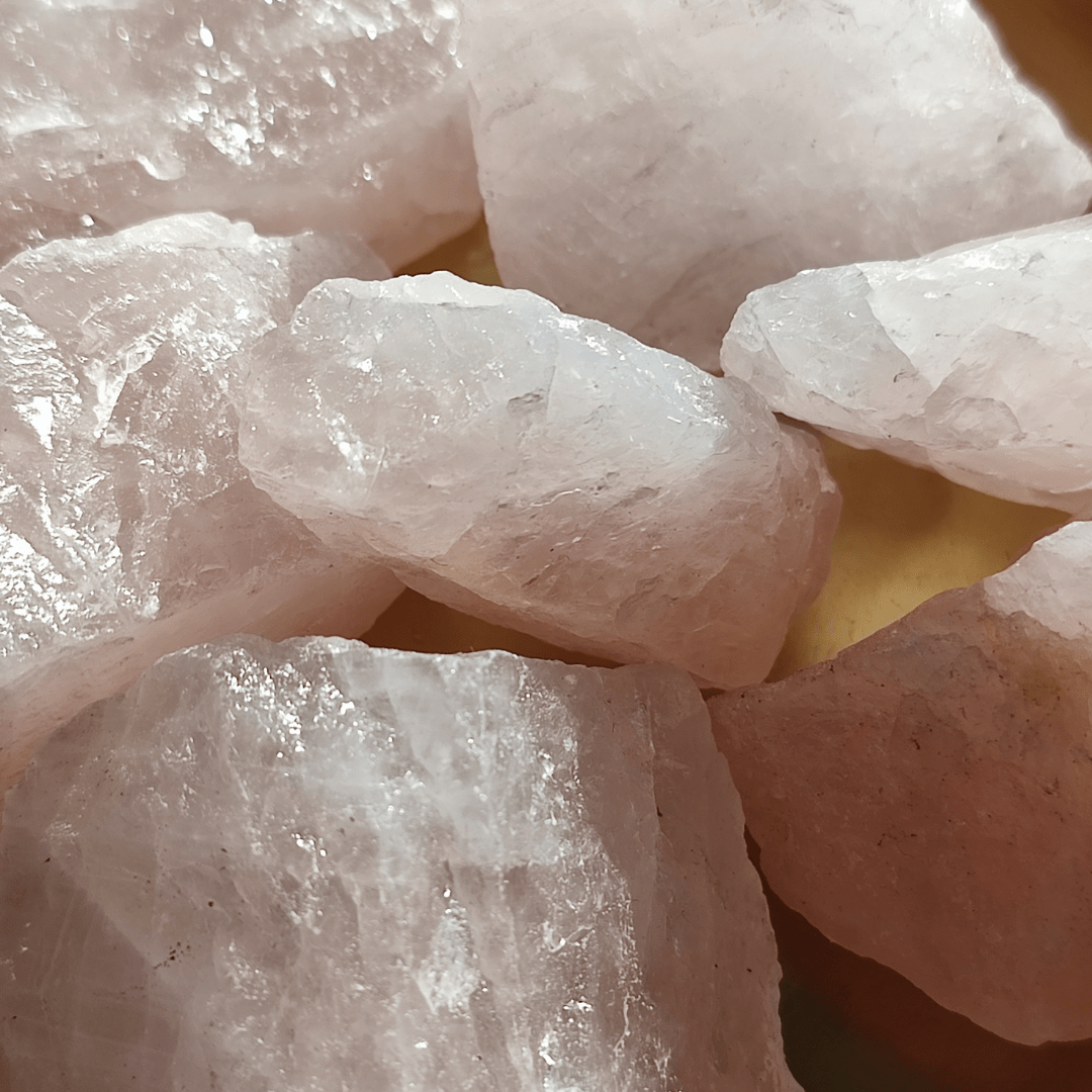Rosenquarz Rohstein - KLIOlogie