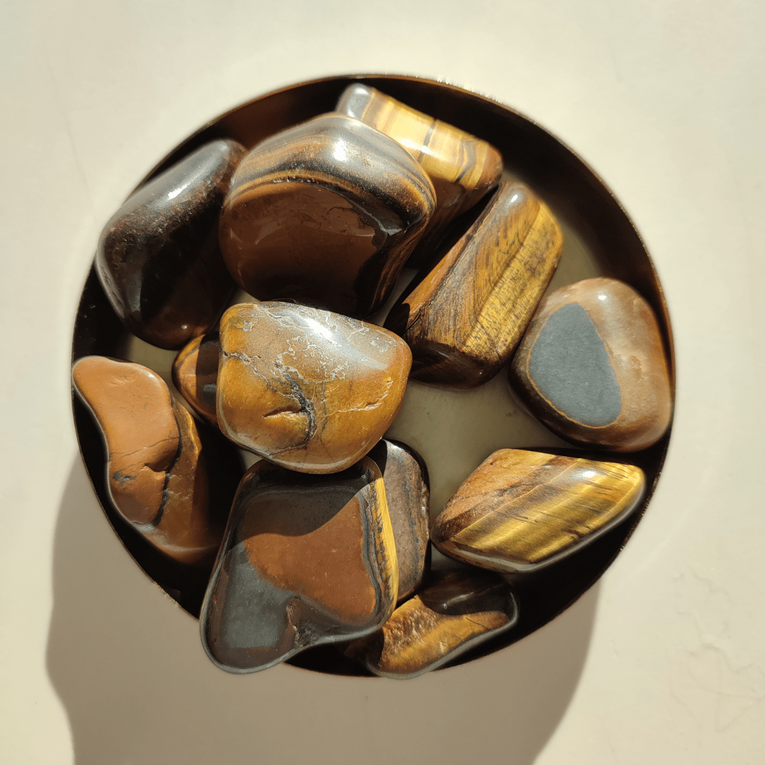 Tigerauge Trommelstein - KLIOlogie