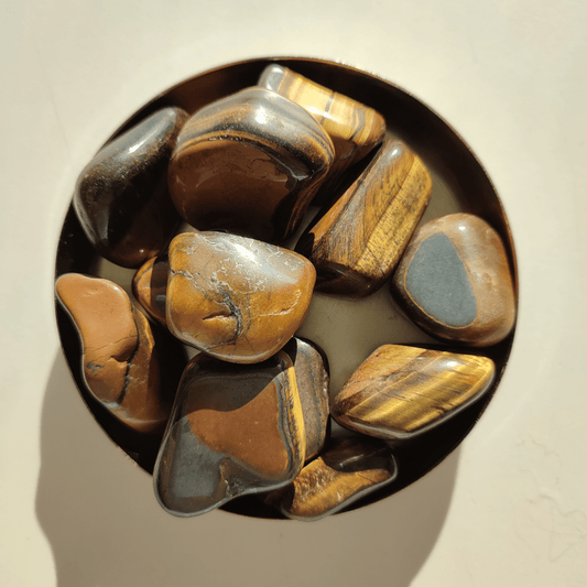 Tigerauge Trommelstein - KLIOlogie