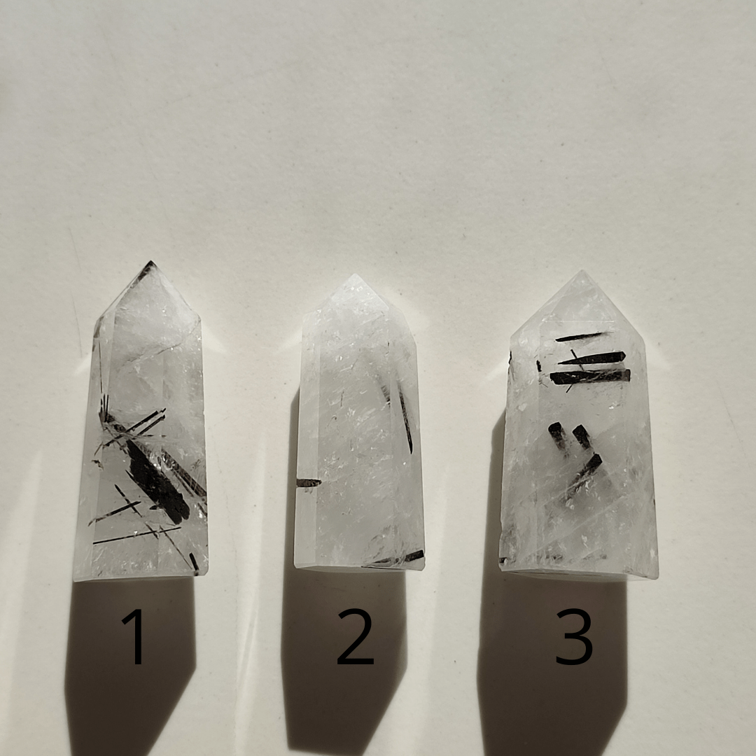 Turmalinquarz Spitze Einzelstücke - KLIOlogie
